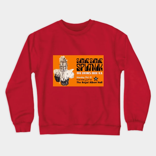 Sigue Sigue Sputnik - The Games 2000AD (Design 1) Crewneck Sweatshirt by AndroidDreams